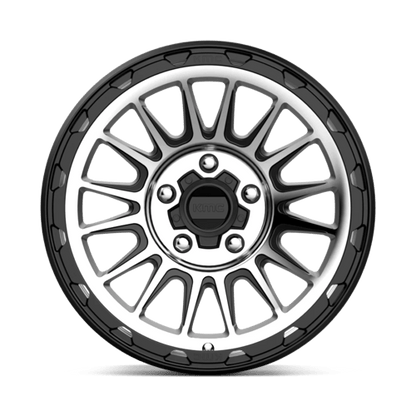 KMC KM542 IMPACT 17x8.5 5x127 +0 Satin Black Machined