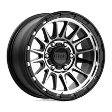 KMC KM542 IMPACT 17x8.5 6x135 +0 Satin Black Machined
