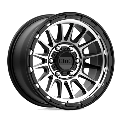 KMC KM542 IMPACT 17x8.5 6x135 +0 Satin Black Machined