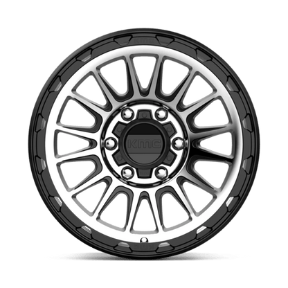 KMC KM542 IMPACT 17x8.5 6x139.7 +0 Satin Black Machined