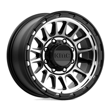 KMC KM542 IMPACT 17x8.5 8x180 +0 Satin Black Machined