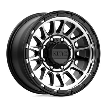 KMC KM542 IMPACT 17x8.5 8x180 +0 Satin Black Machined
