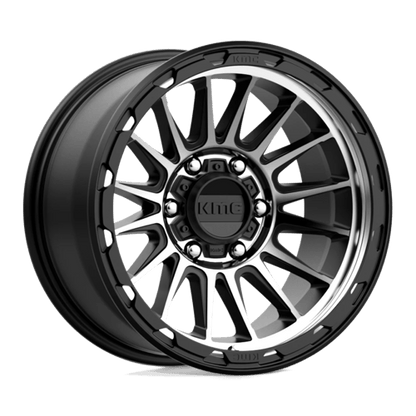 KMC KM542 IMPACT 17x9 6x139.7 -12 Satin Black Machined