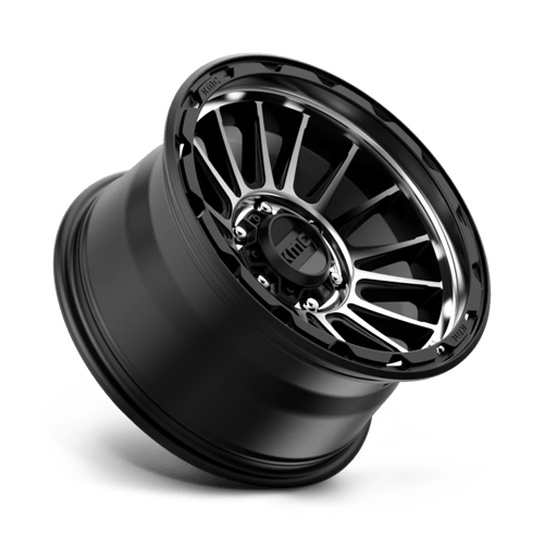 KMC KM542 IMPACT 17x9 6x139.7 -12 Satin Black Machined