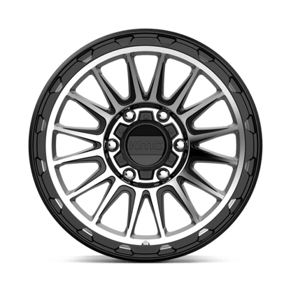 KMC KM542 IMPACT 17x9 6x139.7 -12 Satin Black Machined