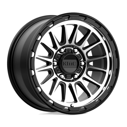 KMC KM542 IMPACT 17x9 6x114.3 +18 Satin Black Machined