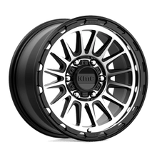 KMC KM542 IMPACT 17x9 6x139.7 +18 Satin Black Machined