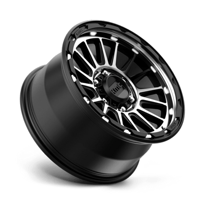 KMC KM542 IMPACT 17x9 6x114.3 +18 Satin Black Machined
