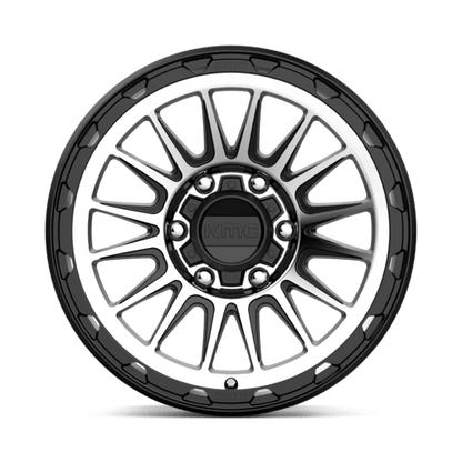 KMC KM542 IMPACT 17x9 6x114.3 +18 Satin Black Machined