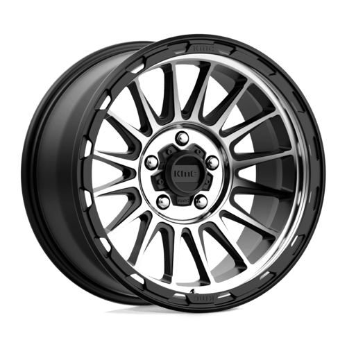 KMC KM542 IMPACT 18x9 5x127 +0 Satin Black Machined