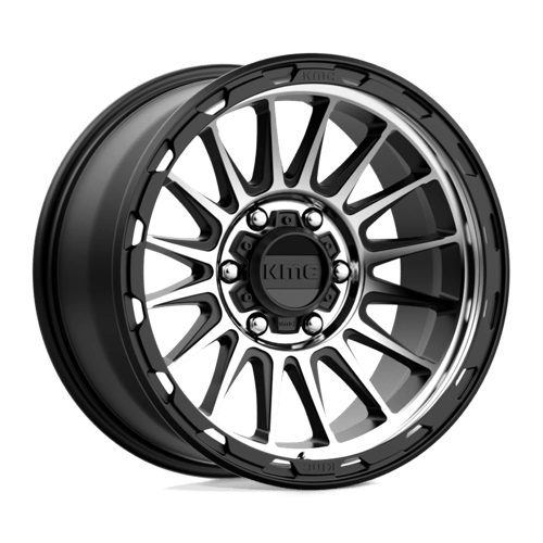 KMC KM542 IMPACT 18x9 6x139.7 +0 Satin Black Machined