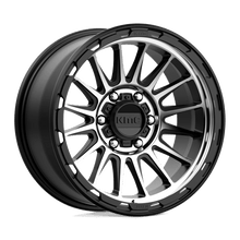 KMC KM542 IMPACT 18x9 6x139.7 +0 Satin Black Machined
