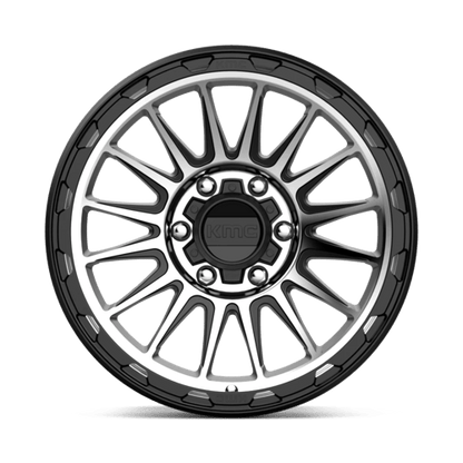 KMC KM542 IMPACT 18x9 6x139.7 +0 Satin Black Machined