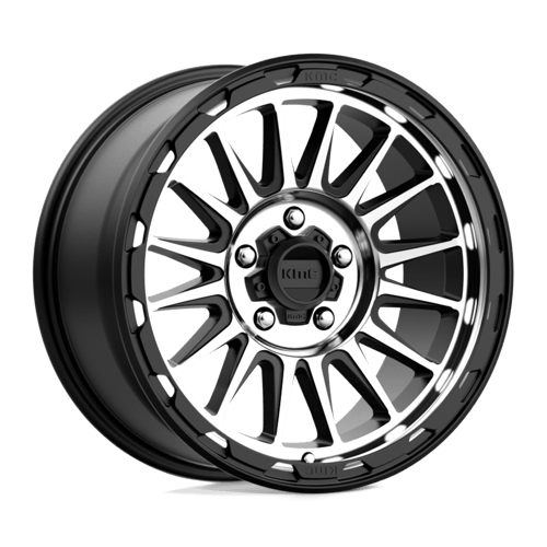 KMC KM542 IMPACT 18x9 5x127 +18 Satin Black Machined