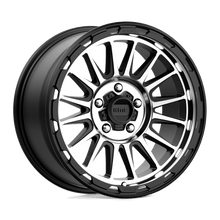 KMC KM542 IMPACT 18x9 5x127 +18 Satin Black Machined
