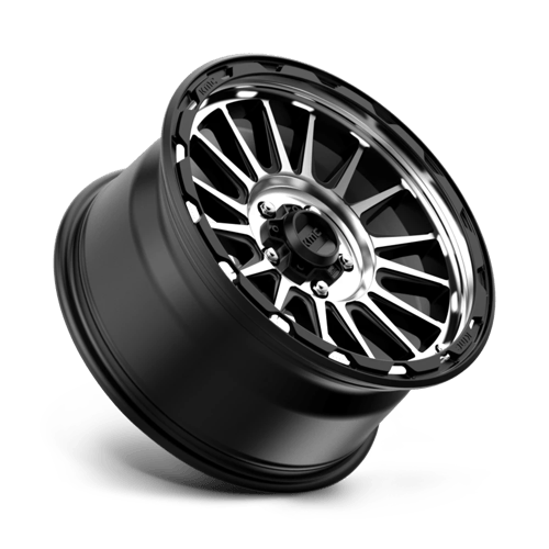 KMC KM542 IMPACT 18x9 5x127 +18 Satin Black Machined