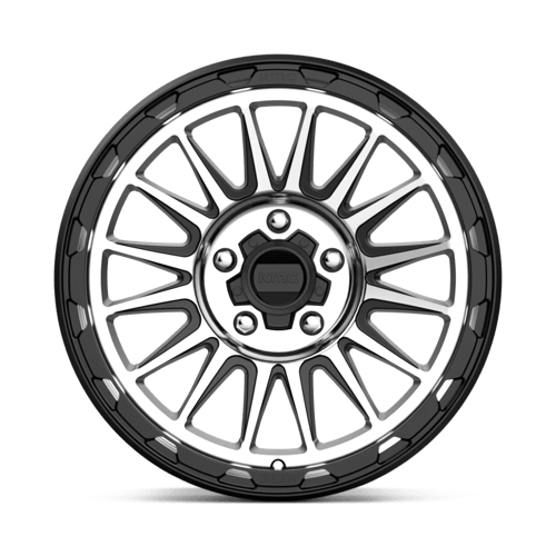 KMC KM542 IMPACT 18x9 5x127 +18 Satin Black Machined
