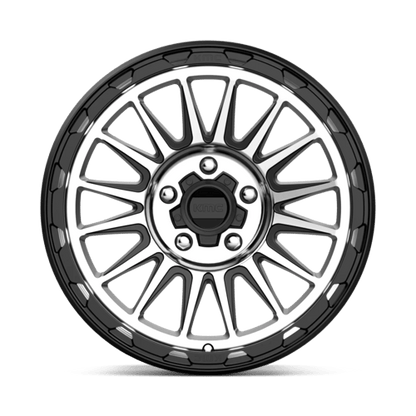 KMC KM542 IMPACT 18x9 5x127 +18 Satin Black Machined
