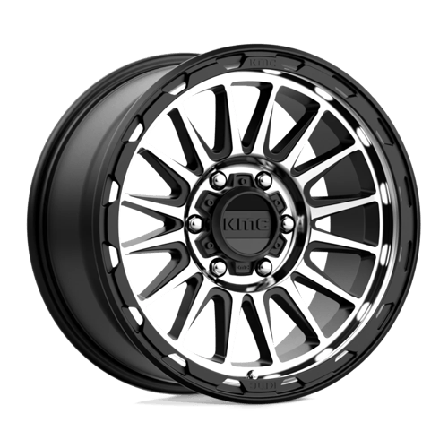 KMC KM542 IMPACT 18x9 6x139.7 +18 Satin Black Machined