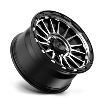 KMC KM542 IMPACT 18x9 6x114.3 +18 Satin Black Machined