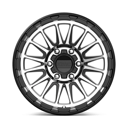 KMC KM542 IMPACT 18x9 6x139.7 +18 Satin Black Machined
