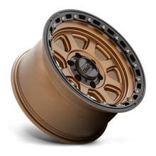 KMC KM548 CHASE 17x9 6x139.7 +0 Matte Bronze W/ Black Lip