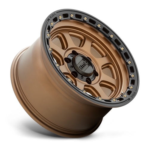 KMC KM548 CHASE 20x9 8x165.1 +0 Matte Bronze W/ Black Lip