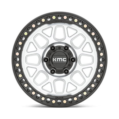 KMC KM549 GRS 18x8.5 8x170 +0 Machined W/ Satin Black Lip