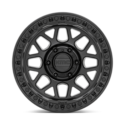 KMC KM549 GRS 18x9 5x127 -12 Satin Black
