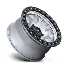 KMC KM550 RIOT SBL 17x8.5 6x139.7 +10 Machined W/ Satin Black Lip