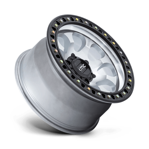 KMC KM550 RIOT SBL 18x9 5x127 +18 Machined W/ Satin Black Lip