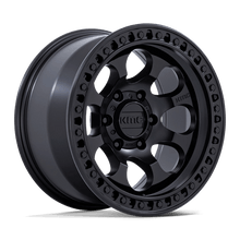 KMC KM550 RIOT SBL 17x9 6x135 -12 Satin Black