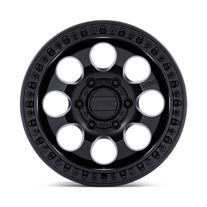 KMC KM550 RIOT SBL 17x8.5 6x139.7 +10 Satin Black