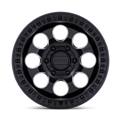 KMC KM550 RIOT SBL 17x8.5 5x127 +10 Satin Black