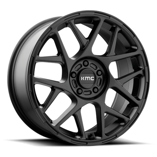 KMC KM708 BULLY 17x8 5x120 +38 Satin Black