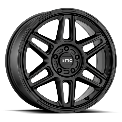 KMC KM716 NOMAD 18x8 5x108 +38 Satin Black