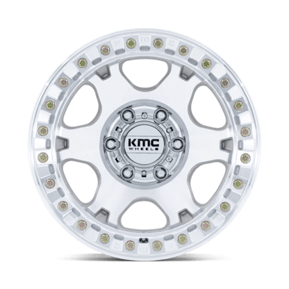 KMC KM238 VI BEADLOCK 17x9 -38 Machined