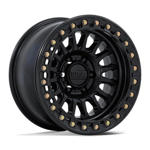 KMC KM239 IMPACT BEADLOCK 17x9 +25 Matte Black