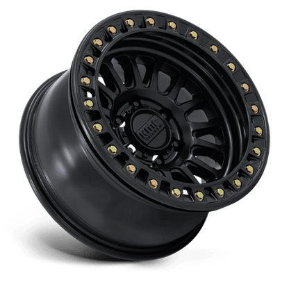 KMC KM239 IMPACT BEADLOCK 17x9 +25 Matte Black