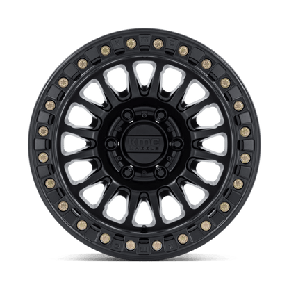 KMC KM239 IMPACT BEADLOCK 17x9 +25 Matte Black