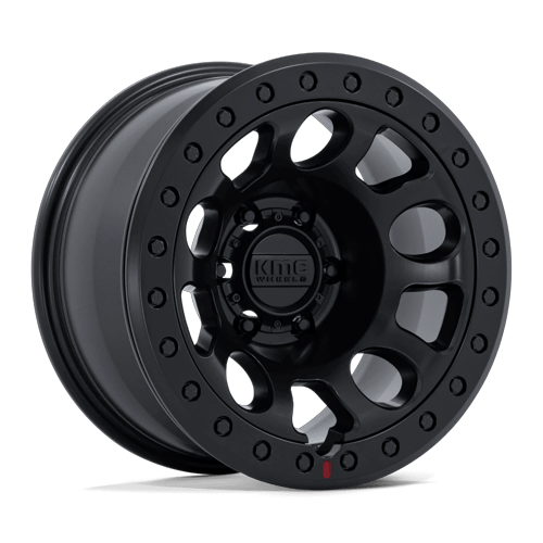 KMC KM241 E25 BEADLOCK 17x9 5x127 -12 Blackout