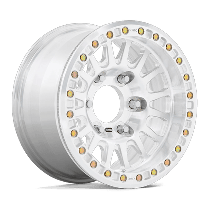 KMC KM445 IMPACT FORGED BEADLOCK 17x9 +25 Raw Machined