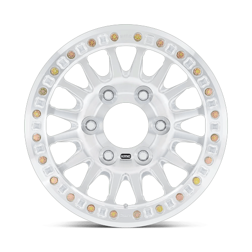 KMC KM445 IMPACT FORGED BEADLOCK 17x9 6x139.7 -12 Raw Machined