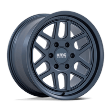 KMC KM446 MESA FORGED MONOBLOCK 18x9 6x139.7 -12 Metallic Blue