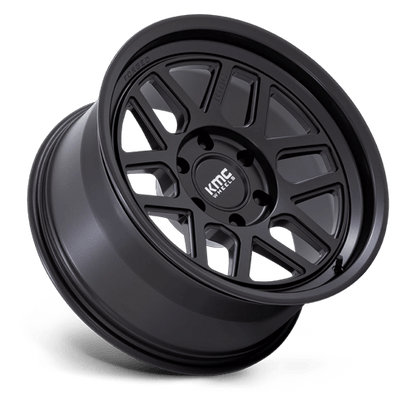 KMC KM446 MESA FORGED MONOBLOCK 18x9 6x139.7 -12 Satin Black