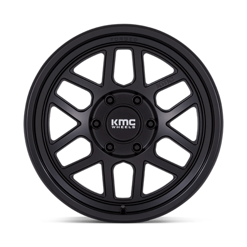 KMC KM446 MESA FORGED MONOBLOCK 18x9 6x139.7 -12 Satin Black