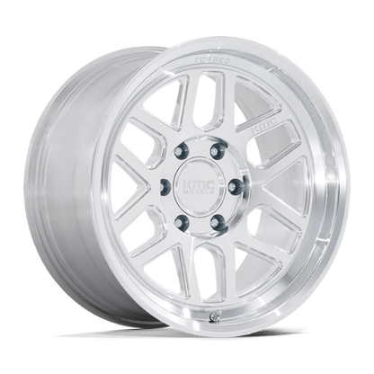 KMC KM446 MESA FORGED MONOBLOCK 18x9 6x135 +0 Raw Machined