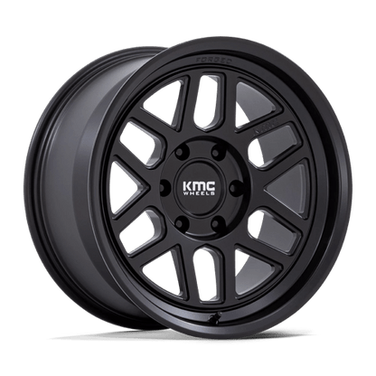 KMC KM446 MESA FORGED MONOBLOCK 18x9 6x135 +0 Satin Black