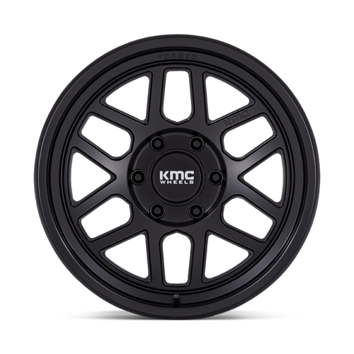 KMC KM446 MESA FORGED MONOBLOCK 18x9 6x135 +18 Satin Black