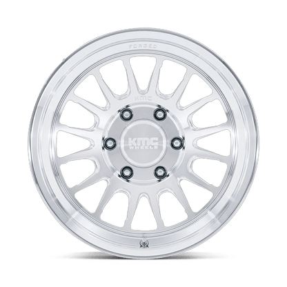 KMC KM447 IMPACT FORGED MONOBLOCK 17x8.5 6x139.7 -10 Raw Machined